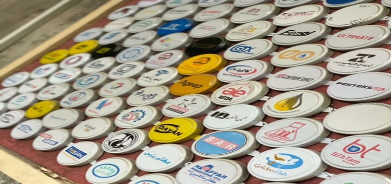 پلمپ درب بشکه چاپ دار