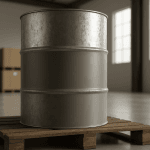 بشکه فلزی با پلمپ