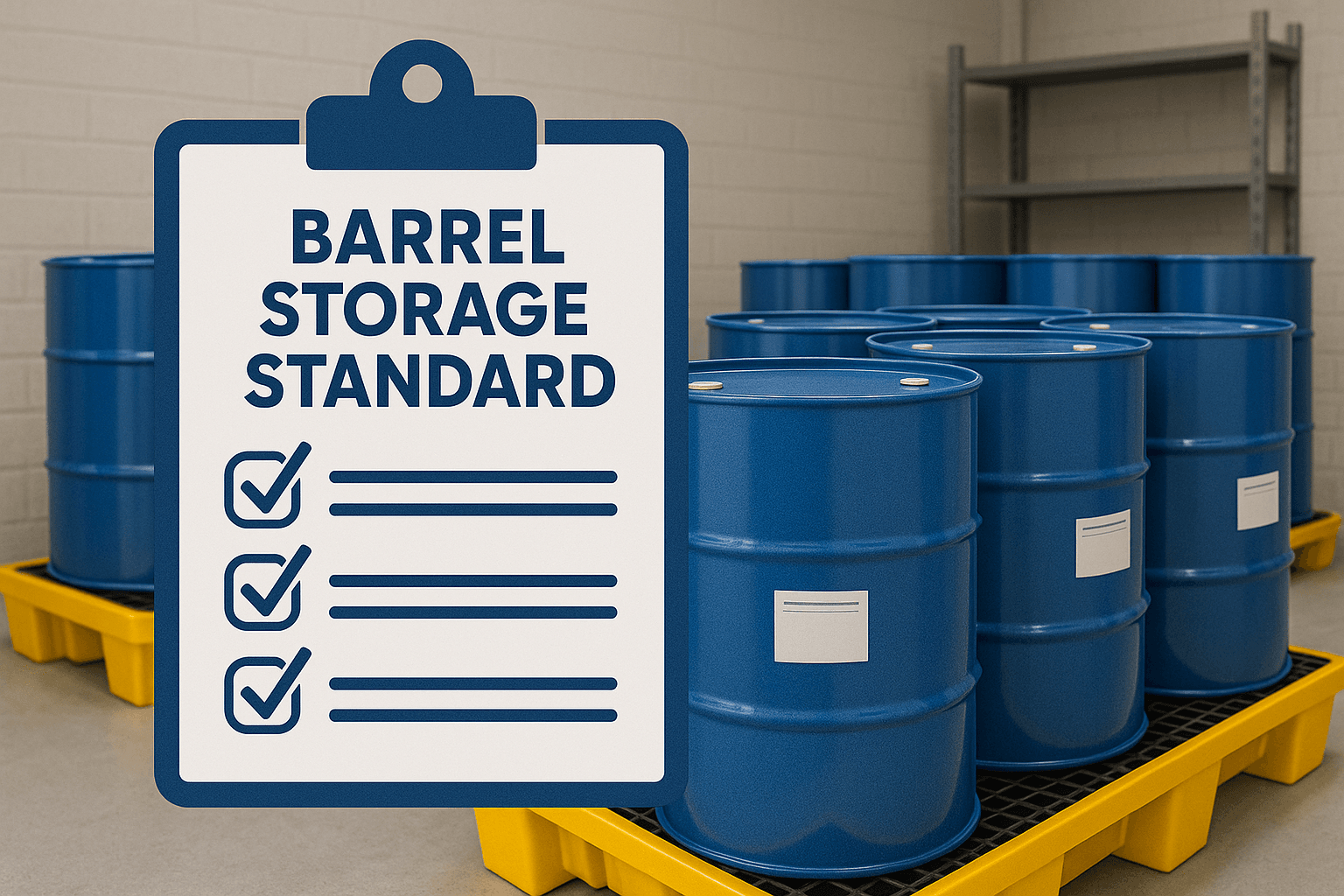 استاندارد ذخیره سازی بشکه بشکه